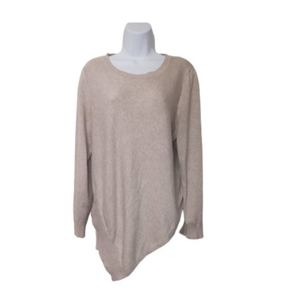 Lee Lightweight Long Sleeve Tan Sweater‎ Size Large